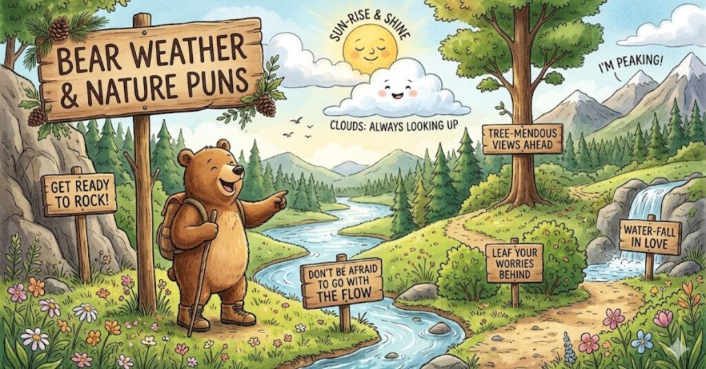 Bear Weather and Nature Puns