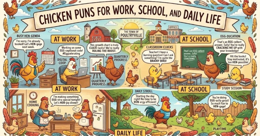 Chicken Puns for Work, School, and Daily Life