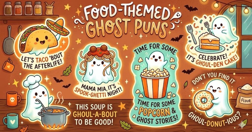 Food-Themed Ghost Puns
