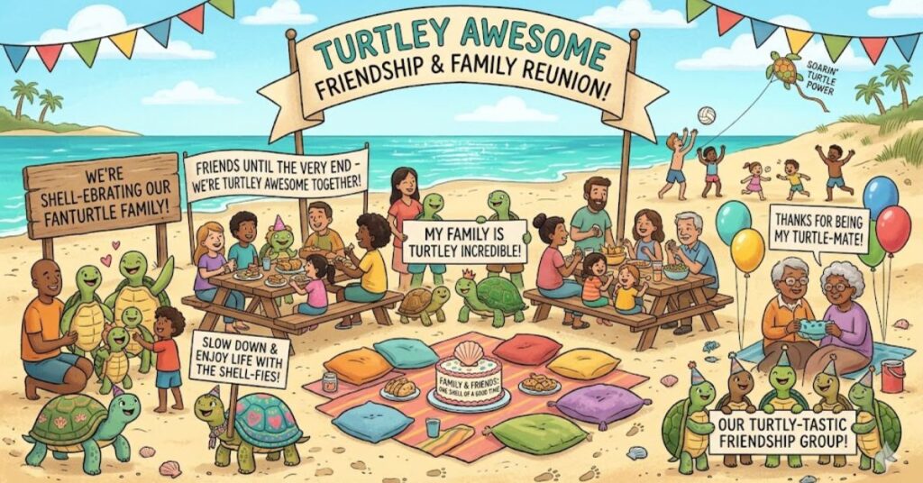 Friendship And Family Turtle Puns