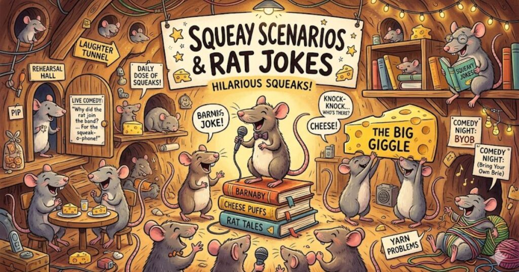 Funny Rat Jokes and Squeaky Scenarios