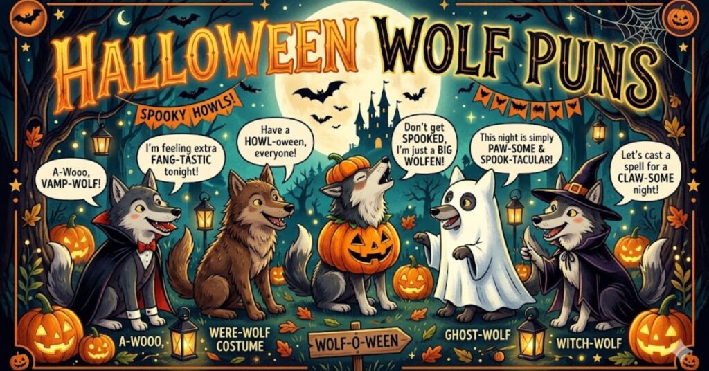 Halloween Wolf Puns