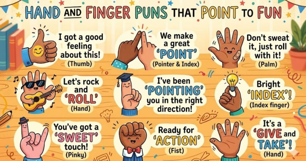 Hand and Finger Puns That Point to Fun