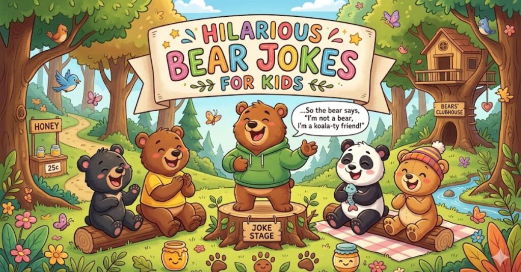 Hilarious Bear Jokes for Kids
