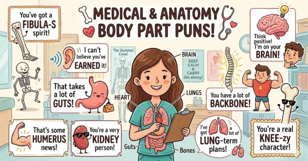 Medical and Anatomy Body Part Puns