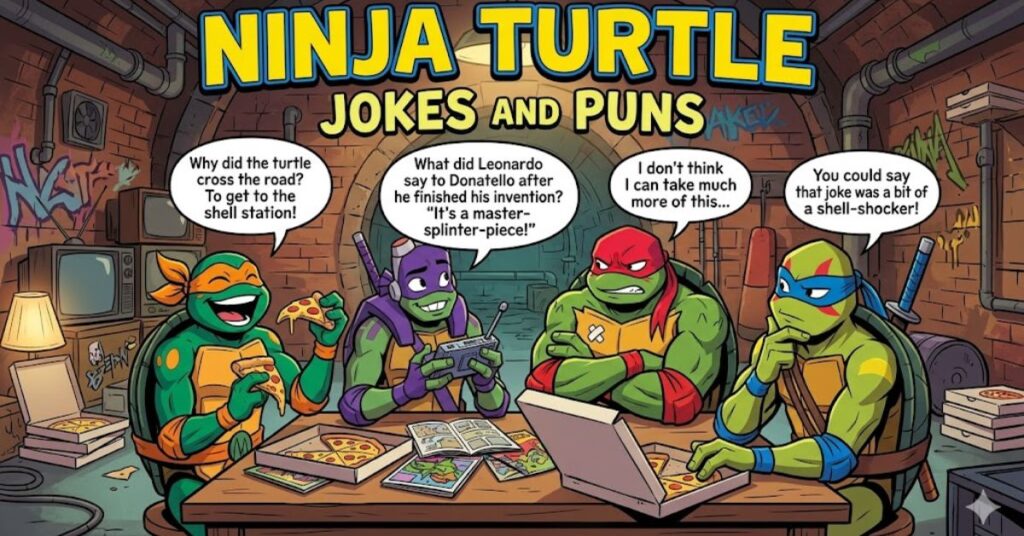 Ninja Turtle Jokes And Puns