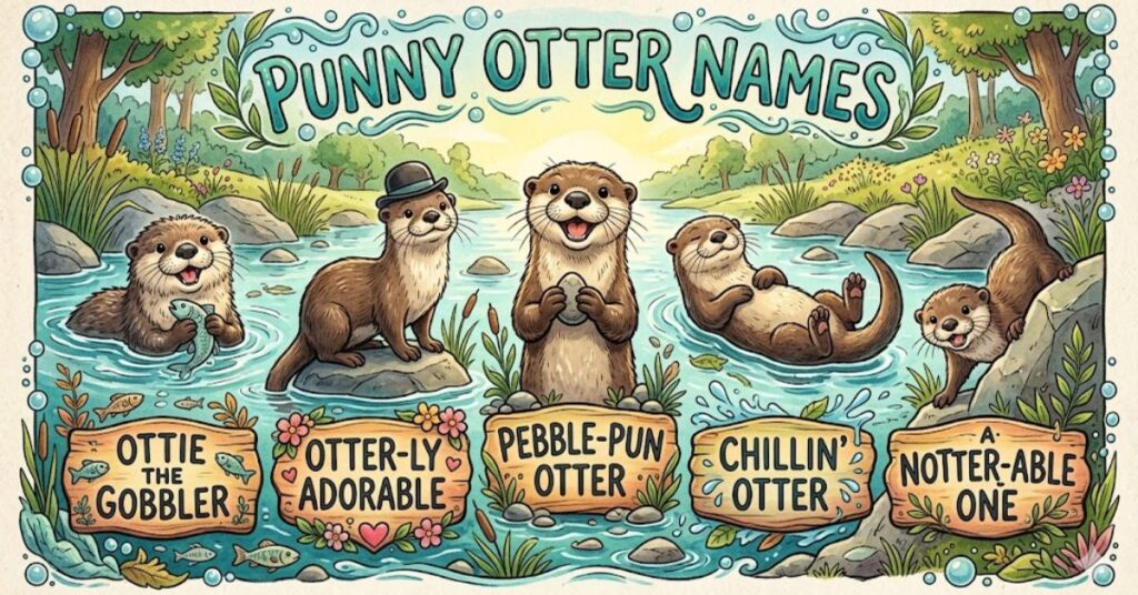 Punny Otter Names