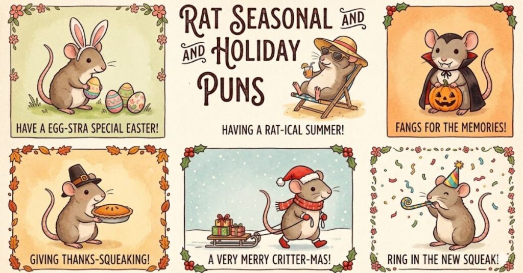 Rat Seasonal and Holiday Puns