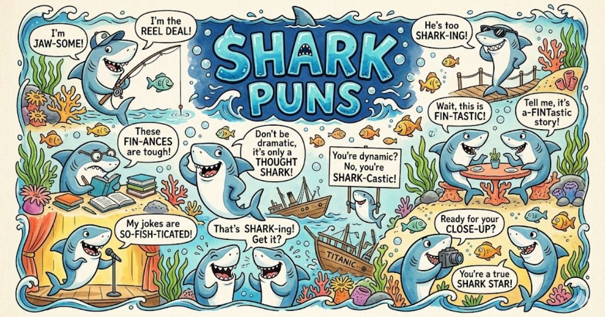 shark puns