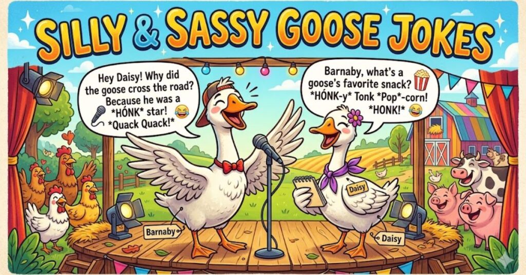 Silly and Sassy Goose Jokes