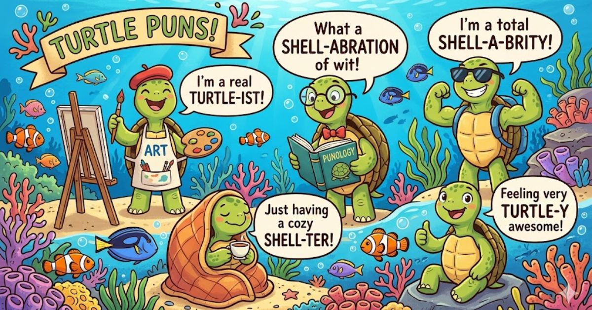 turtle puns
