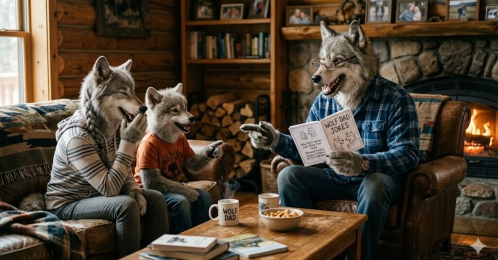 Wolf Dad Jokes