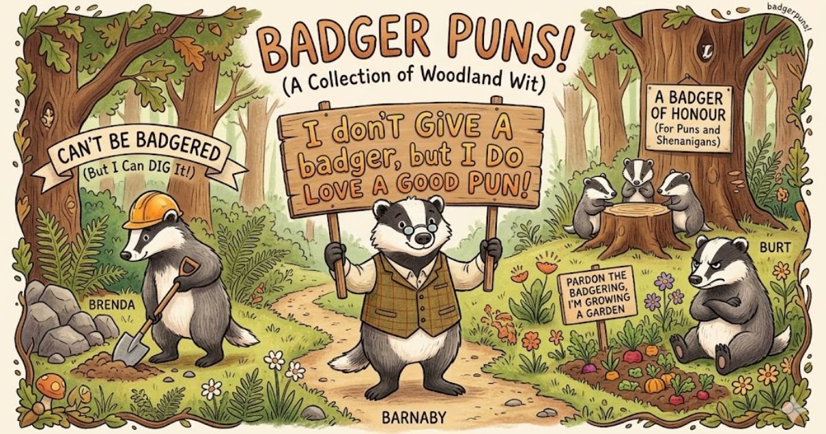 badger puns