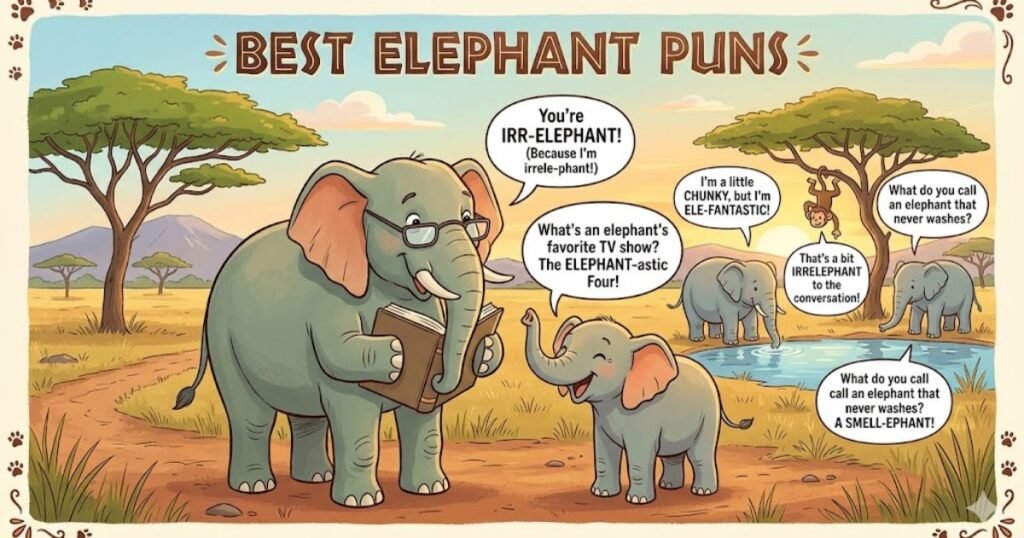Best Elephant Puns