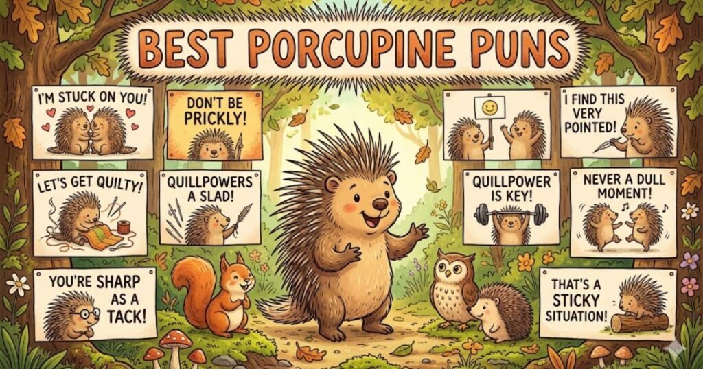 Best Porcupine Puns