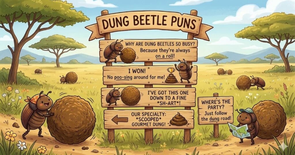 Dung Beetle Puns