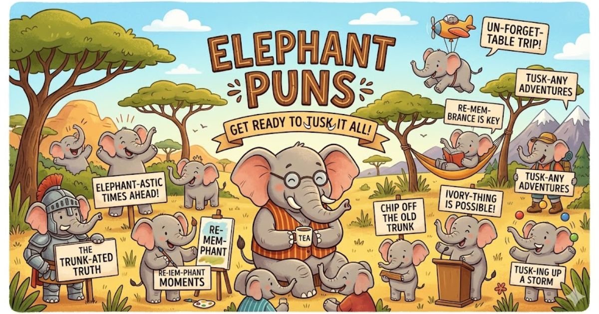 elephant puns