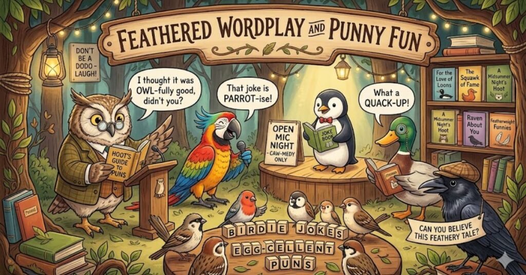 Feathered Wordplay and Punny Fun