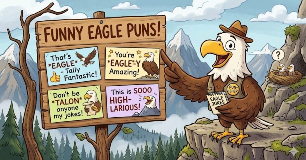 Funny Eagle Puns