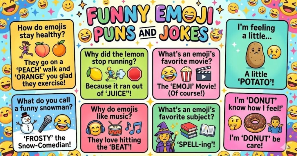 Funny Emoji Puns and Jokes