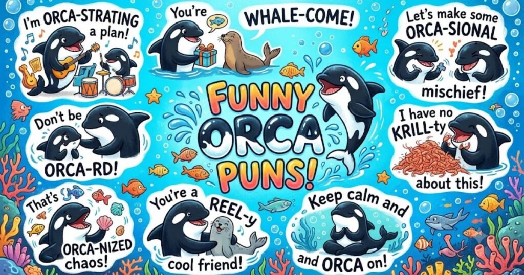 Funny Orca Puns