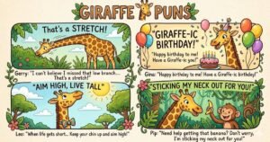 giraffe puns