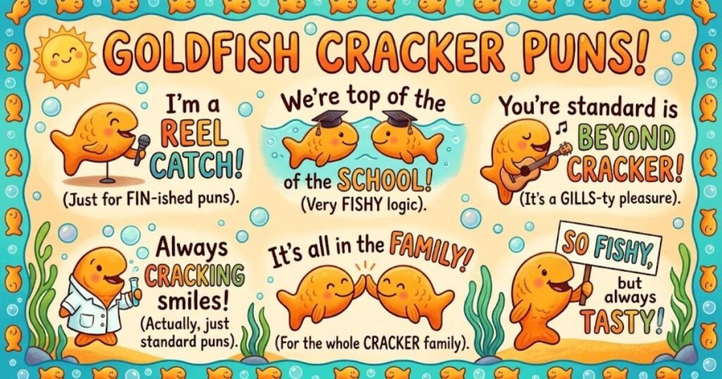 Goldfish Cracker Puns