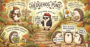 hedgehog puns