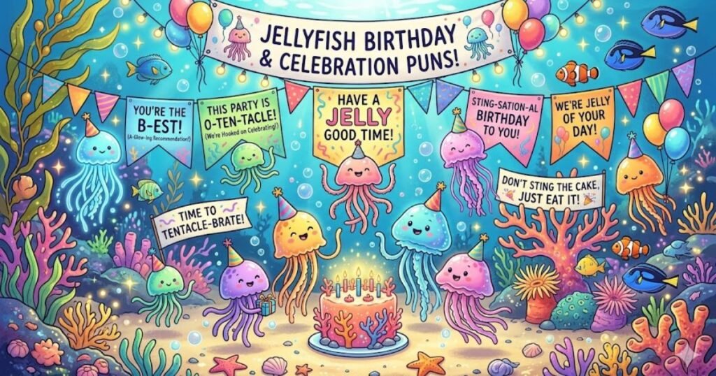 Jellyfish Birthday & Celebration Puns