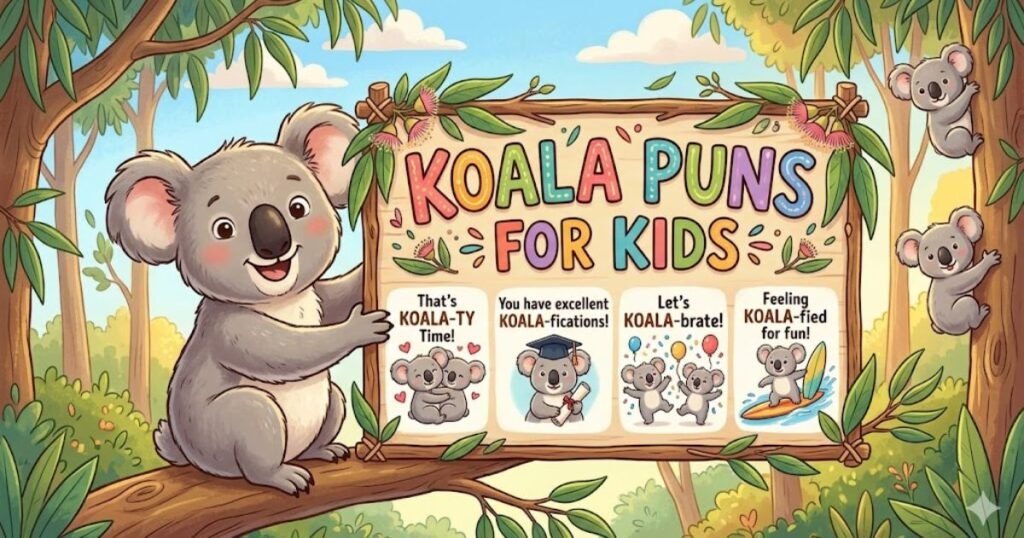 Koala Puns for Kids