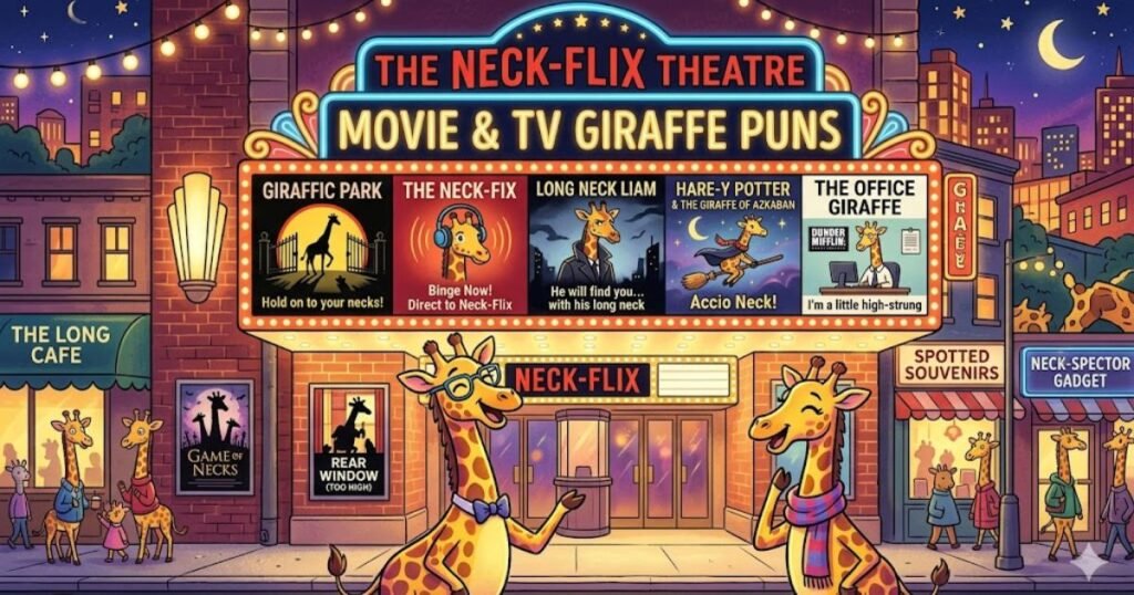 Movie and TV Giraffe Puns