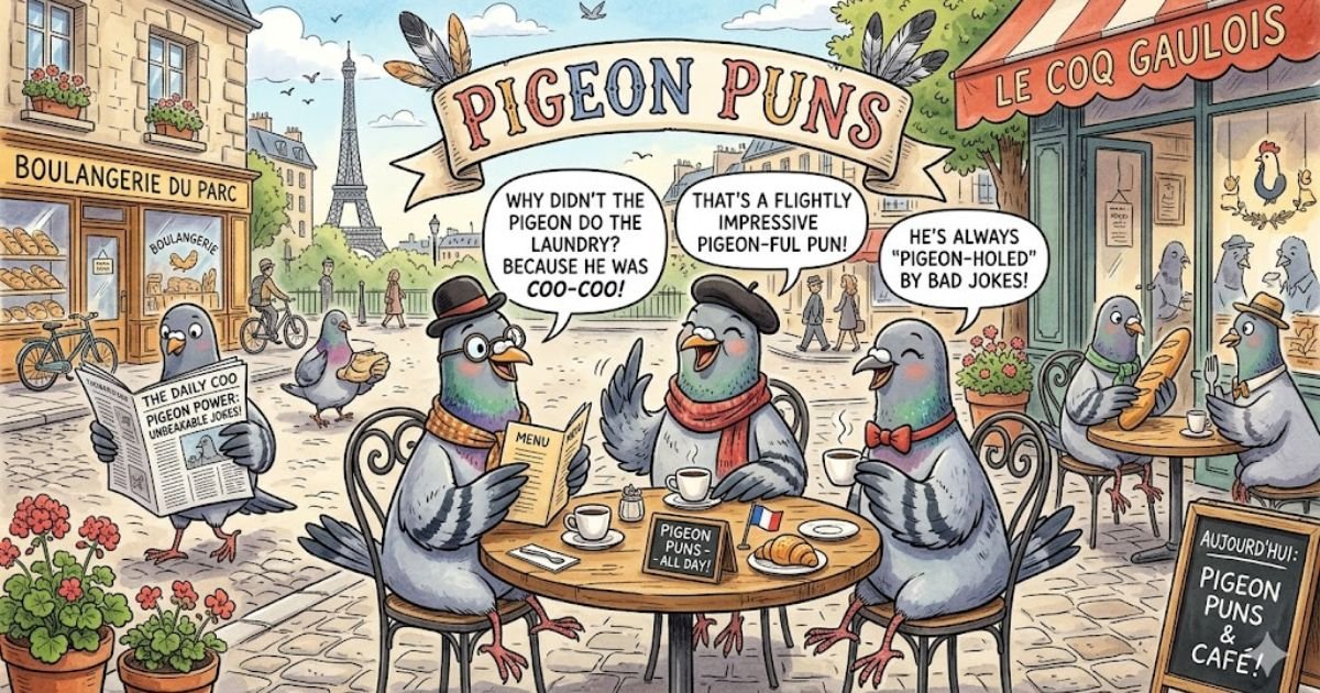 pigeon puns