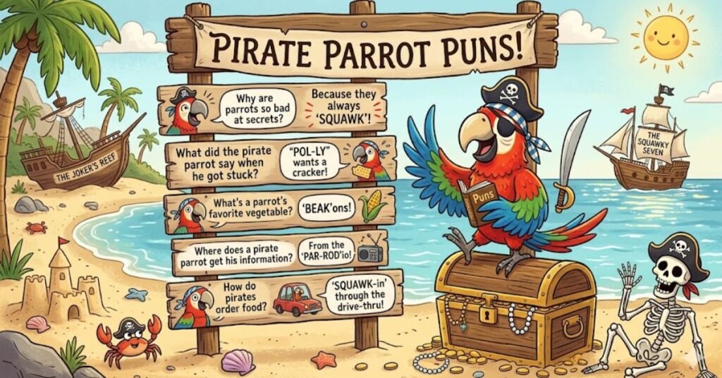 Pirate Parrot Puns