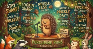 porcupine puns