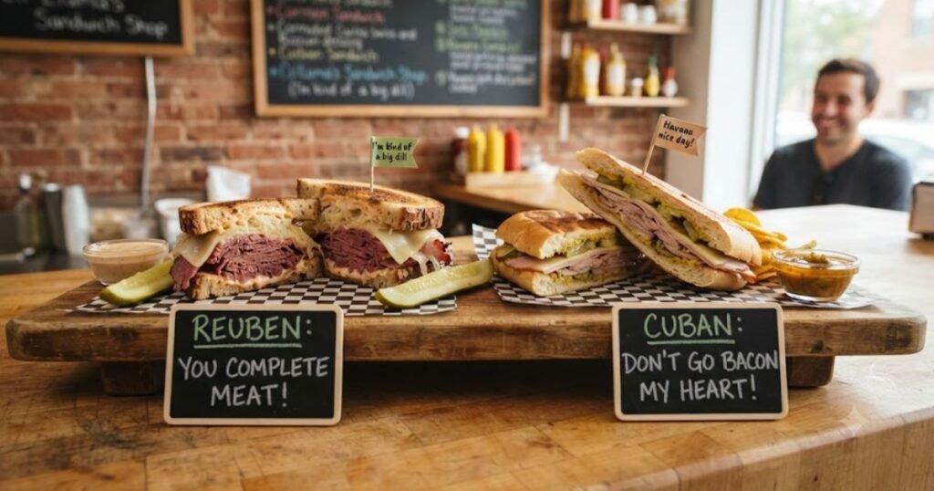 Reuben & Cuban Sandwich Puns