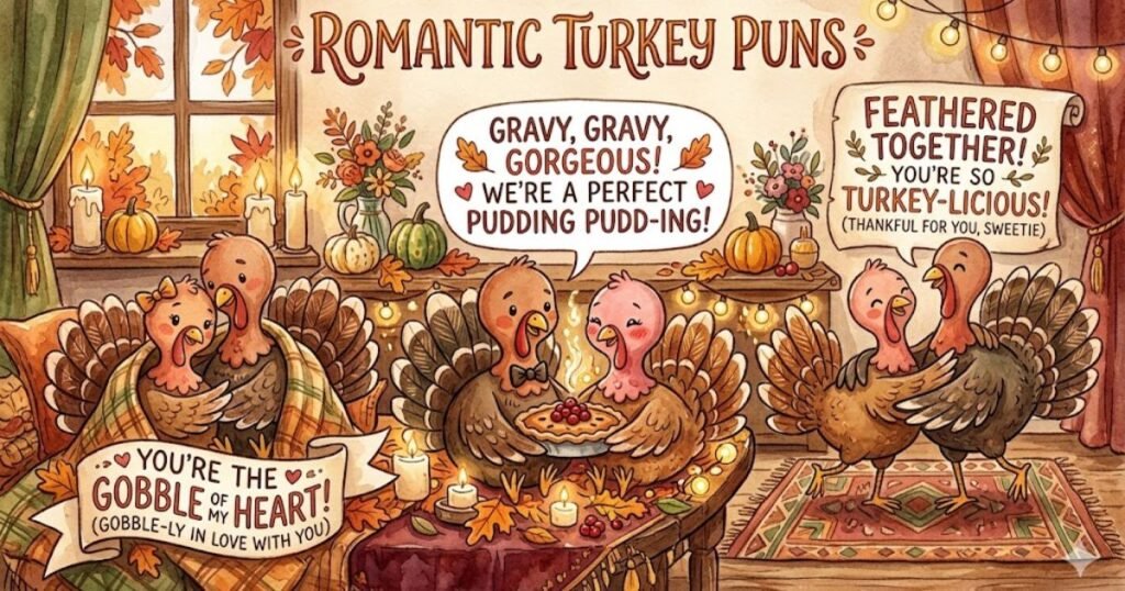 Romantic Turkey Puns