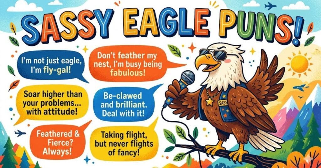 Sassy Eagle Puns