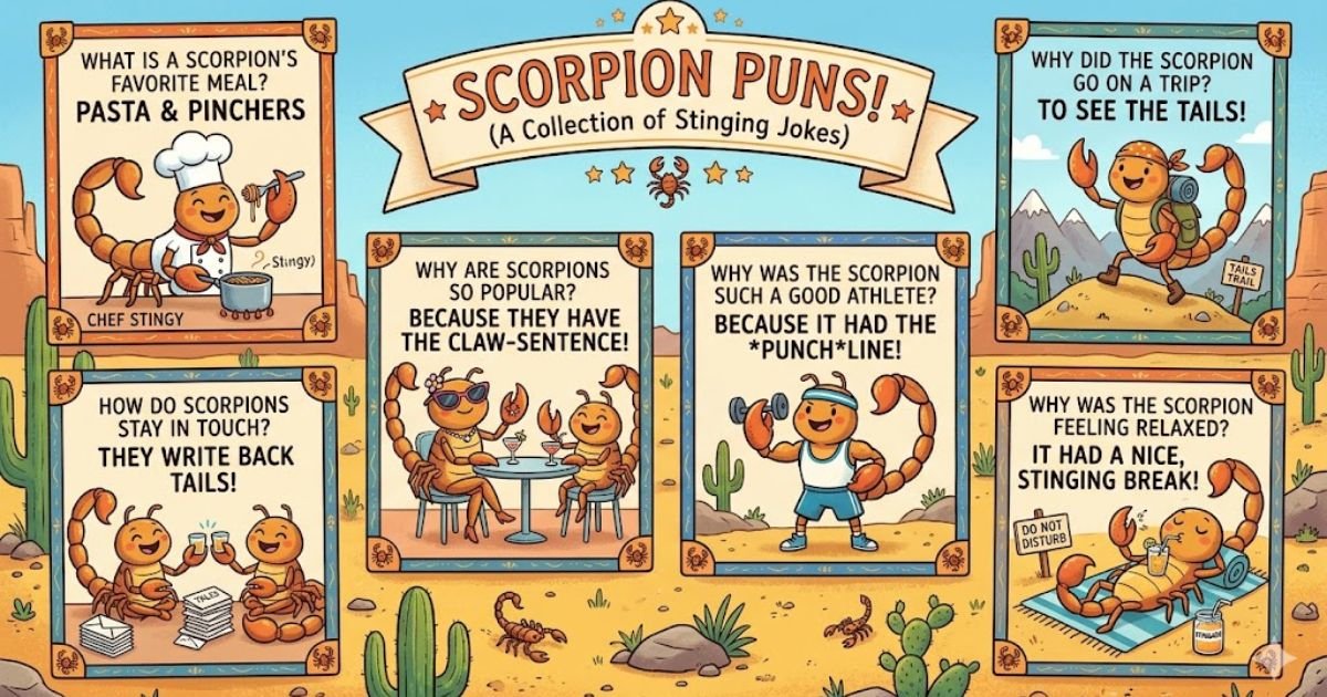 scorpion puns