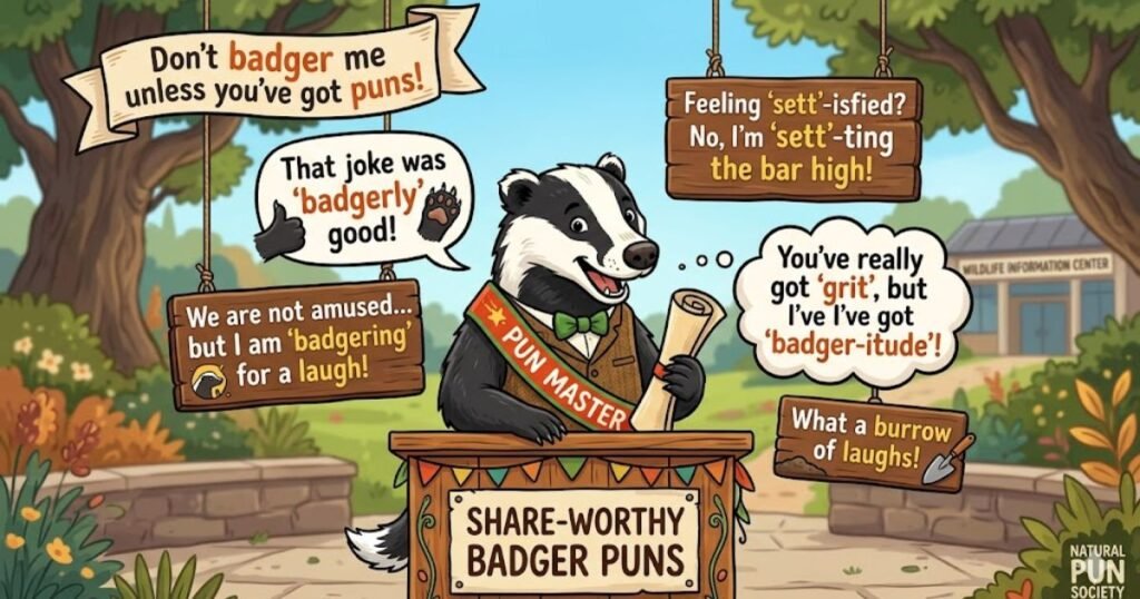 Share-Worthy Badger Puns