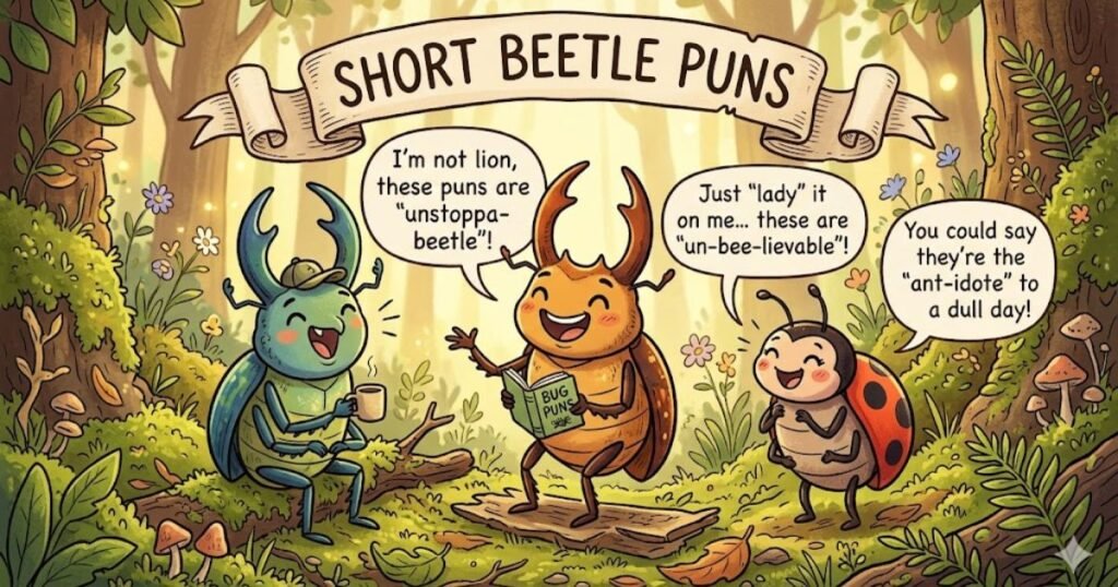 Short Beetle Puns