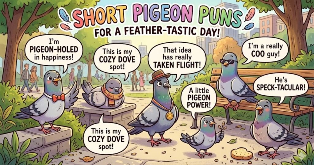 Short Pigeon Puns