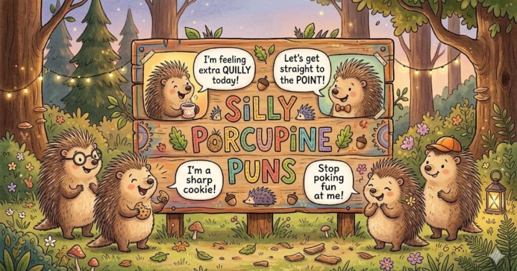 Silly Porcupine Puns