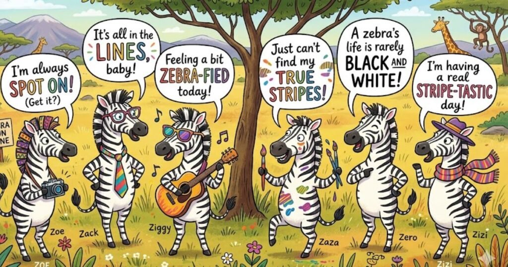 Silly Zebra Puns