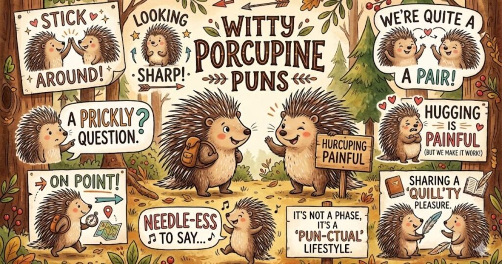 Witty Porcupine Puns