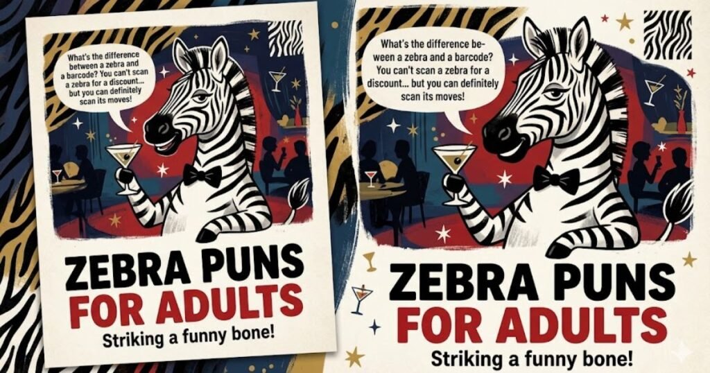 Zebra Puns for Adults