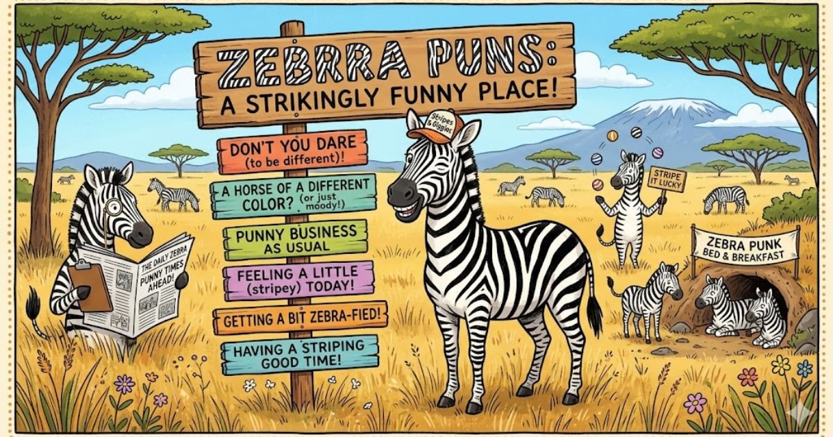 zebra puns