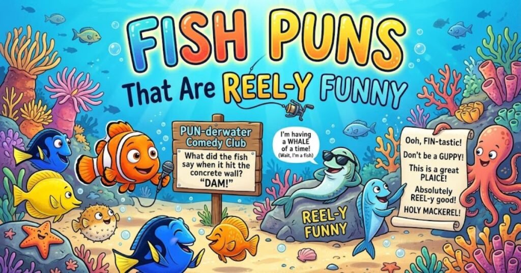 🐠 Fish Puns That Are Reel-y Funny